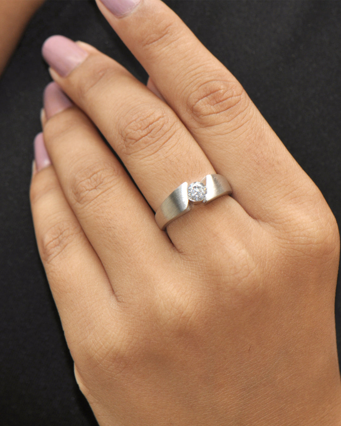 Ekaara 0.50 Carat Diamond Ring-Veyaa