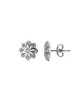 Daisy 0.24 Carat Diamond Earrings-Veyaa
