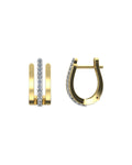 Floe 0.29 Carat Diamond Earrings-Veyaa