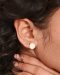 Flower Stud Earrings-Veyaa