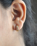 Linked Hoops Earrings-Veyaa