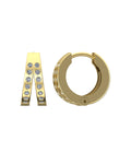 Linked Hoops Earrings-Veyaa