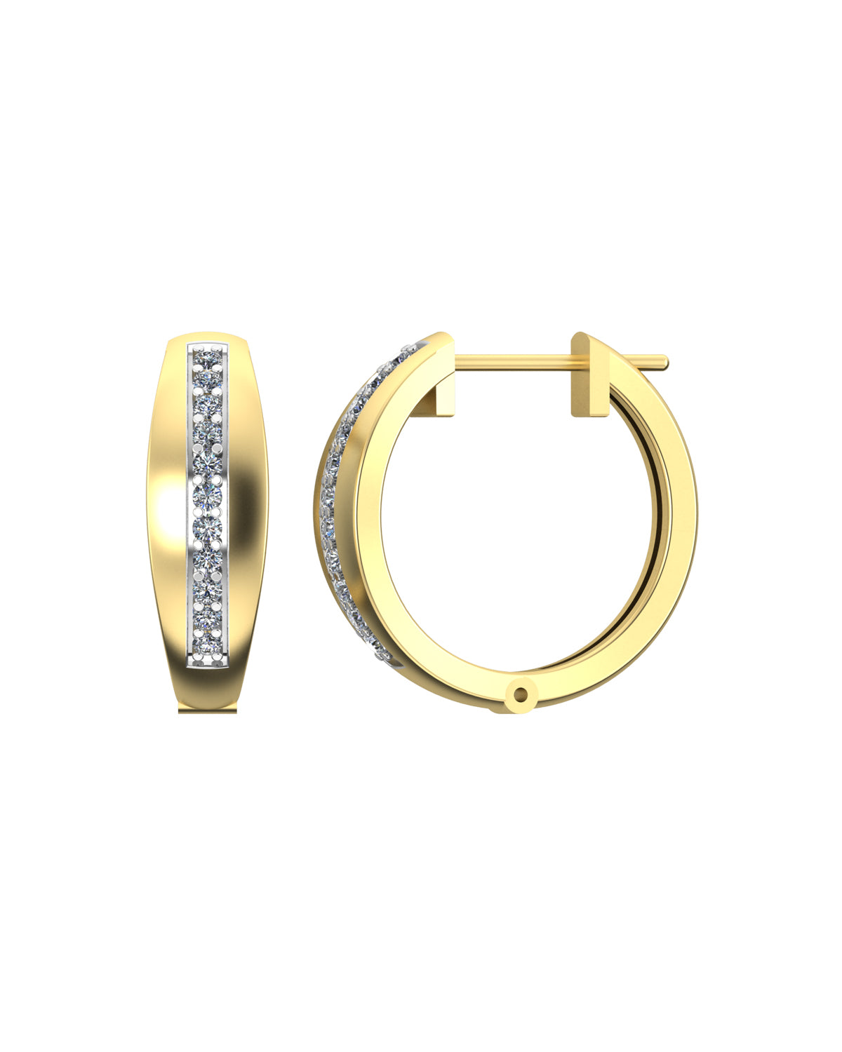 Iconic 0.28 Carat Diamond Earrings-Veyaa