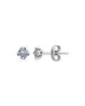 Solitaire 0.28 Carat Diamond Earring-Veyaa