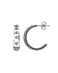 Loop 0.25 Carat Diamond Earrings-Veyaa