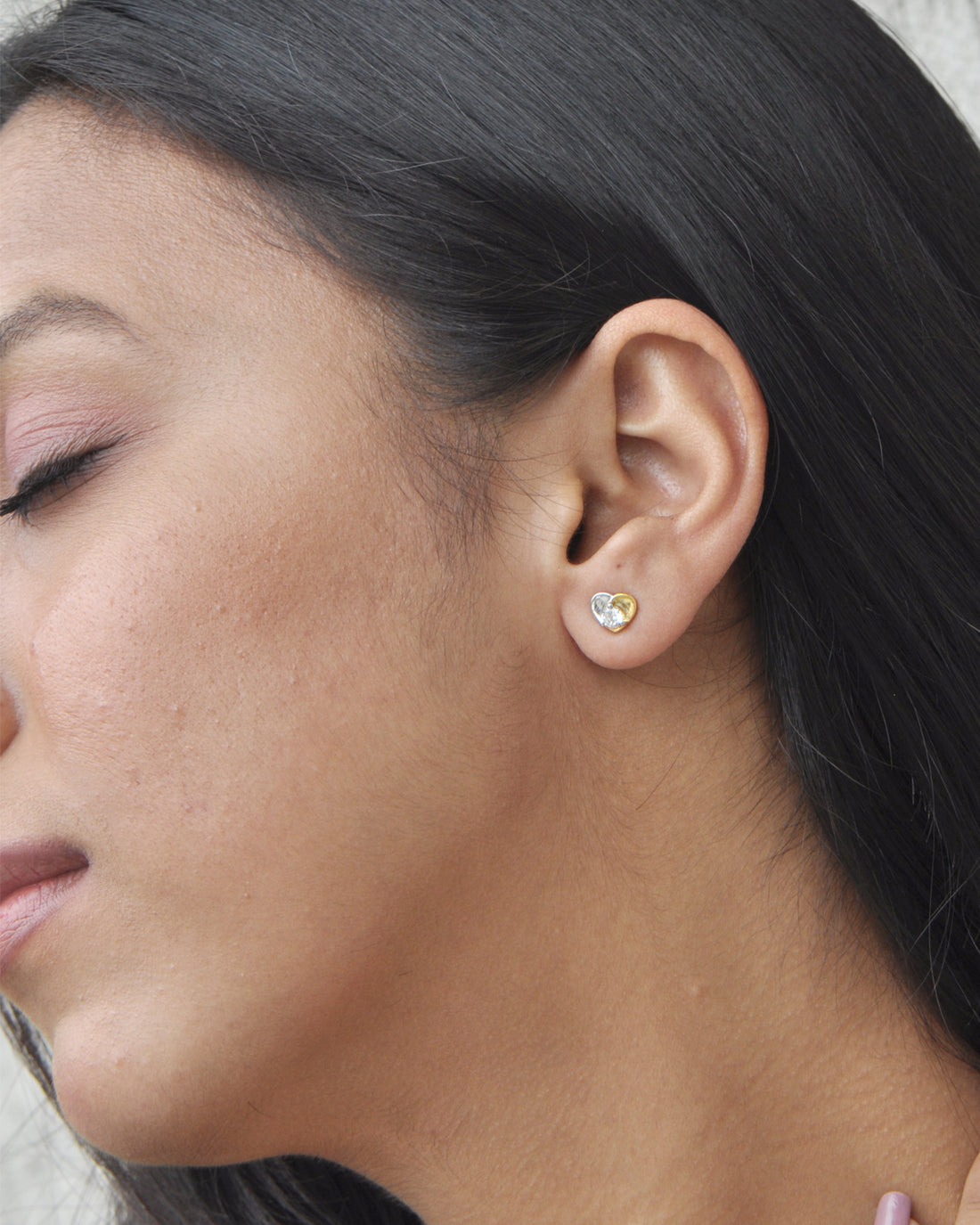 0.29 Diamond Heart Earring