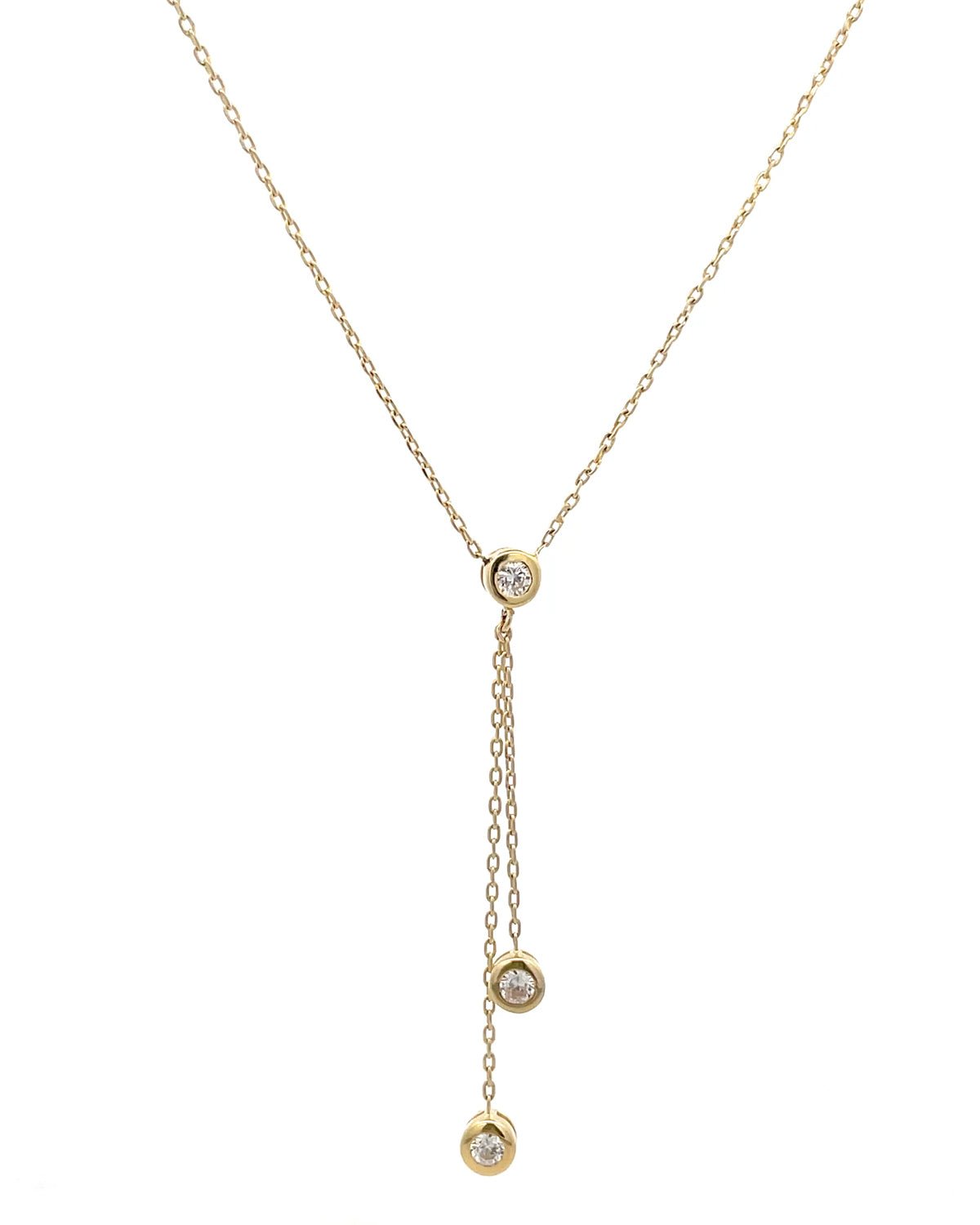 Sway 0.23 Carat Diamond Neckpiece-Veyaa