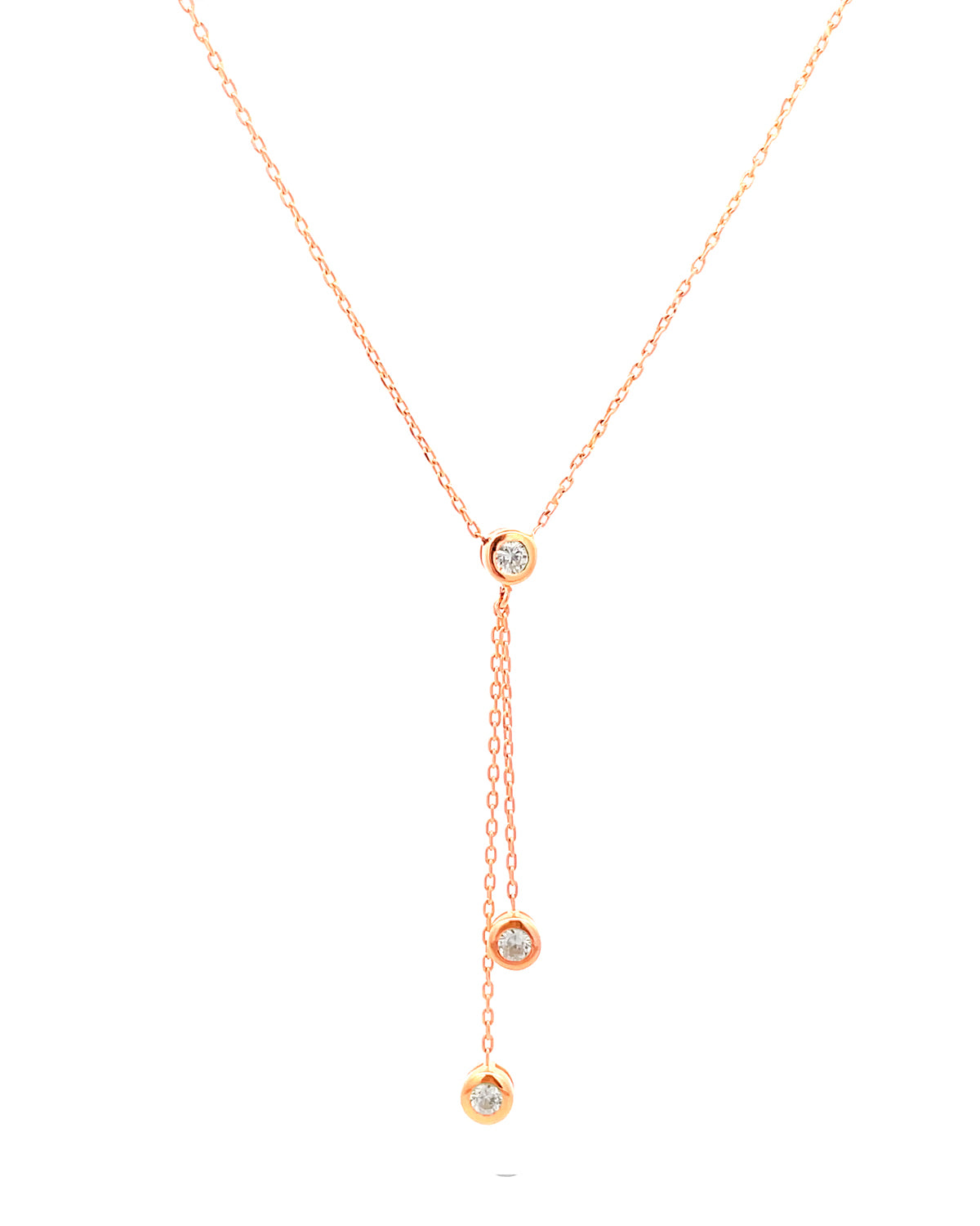 Sway 0.23 Carat Diamond Neckpiece-Veyaa