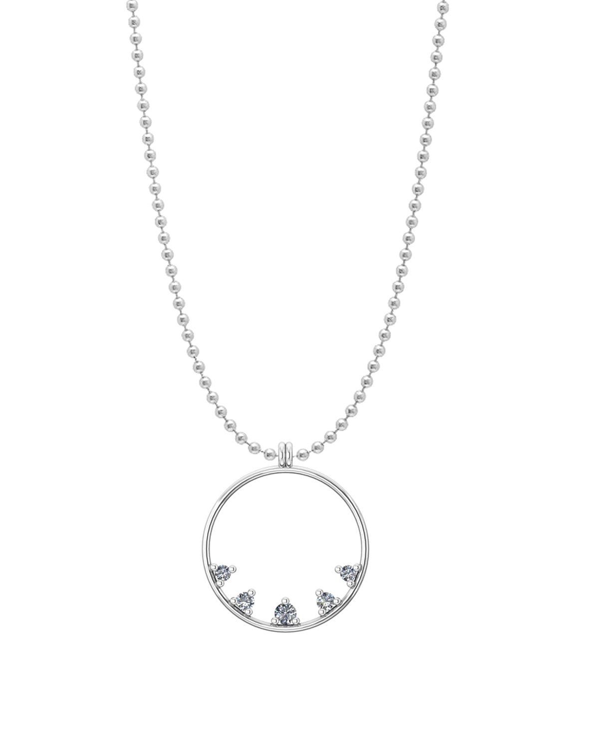 Aura 0.17 Carat Diamond Neckpiece-Veyaa