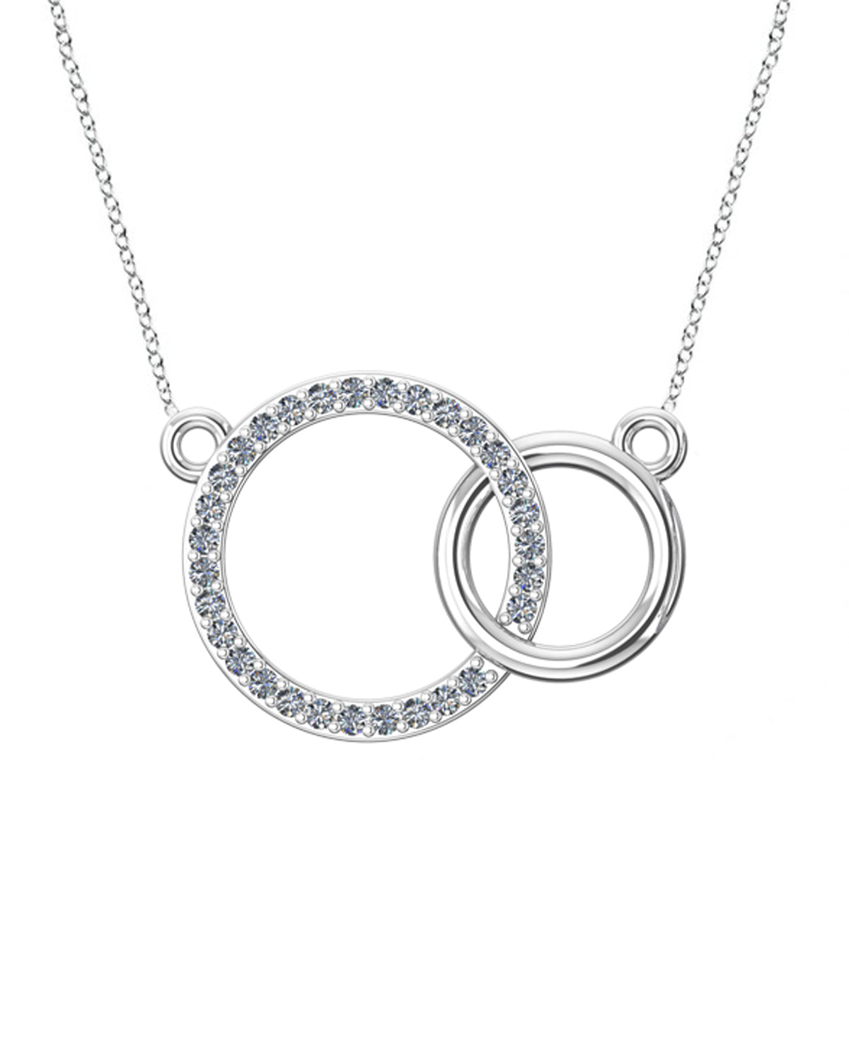 Harmony 0.12 Carat Diamond Neckpiece-Veyaa