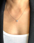 Everyday 0.10 Carat Diamond Neckpiece-Veyaa