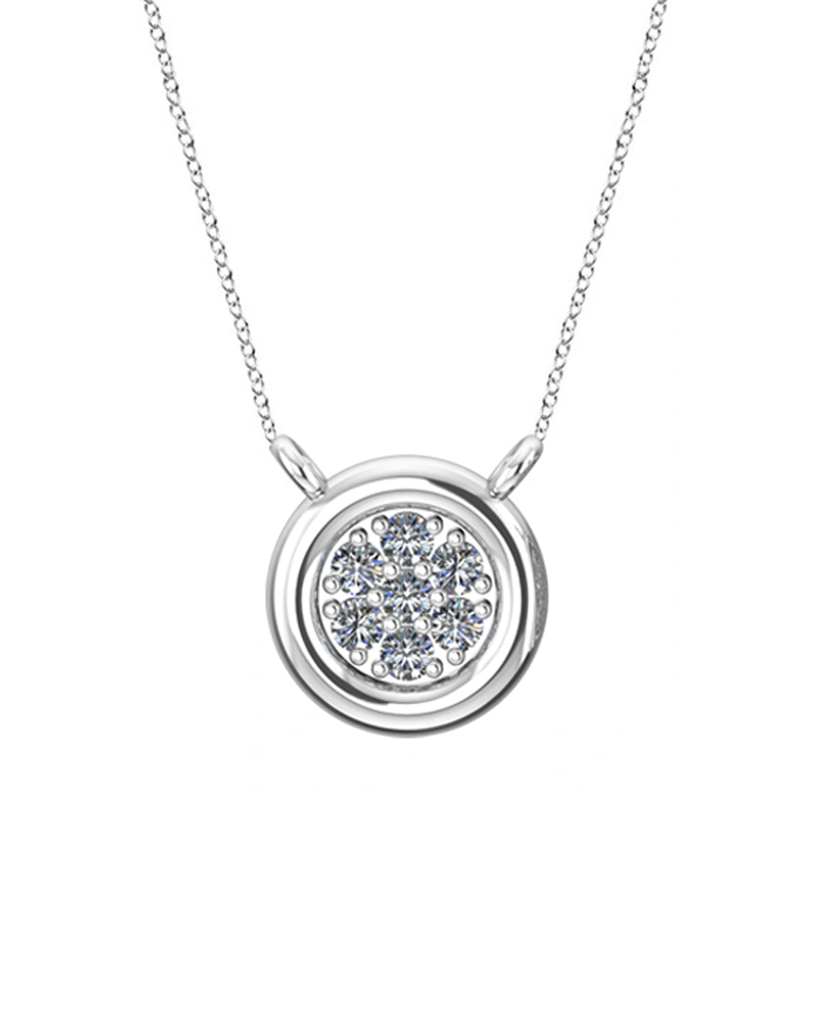 Everyday 0.10 Carat Diamond Neckpiece-Veyaa