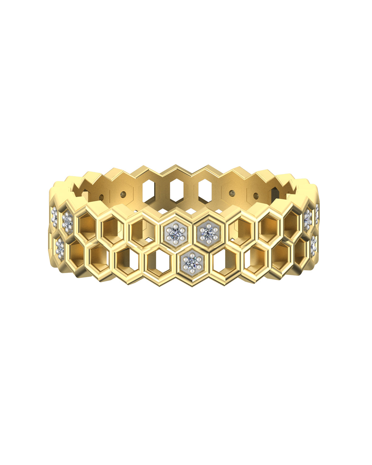Honey Comb Ring-Veyaa
