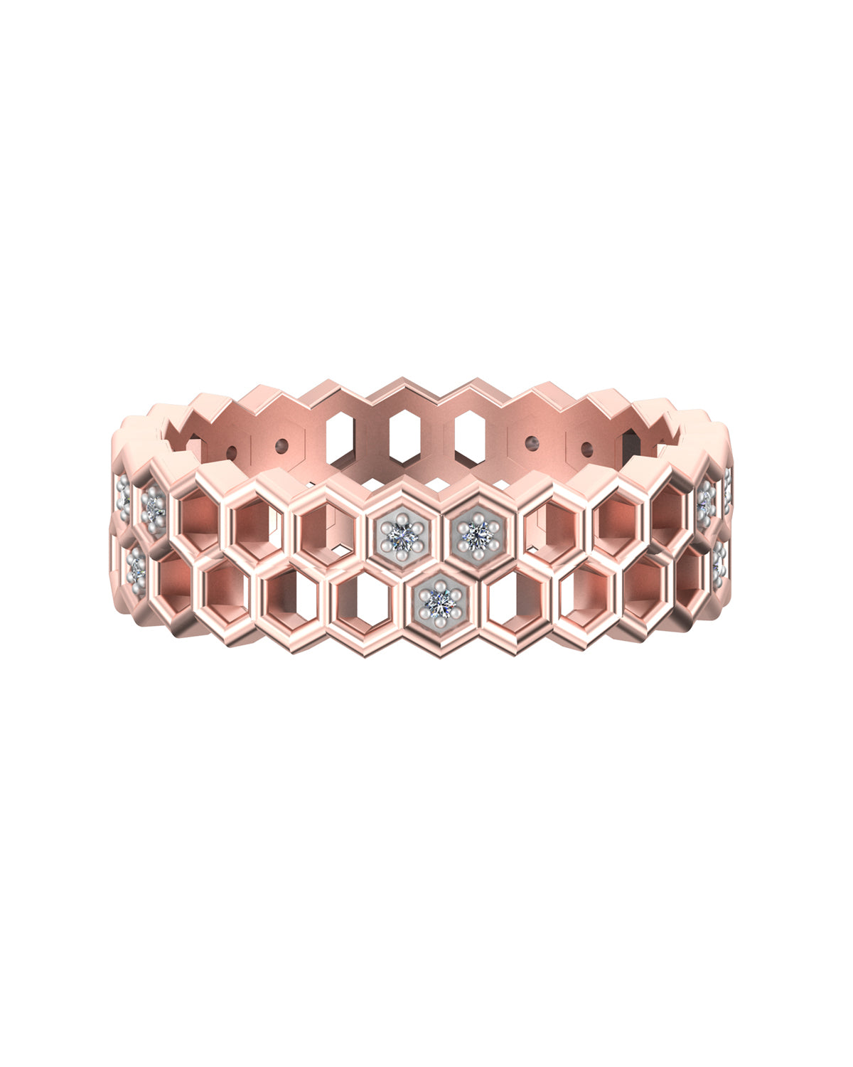 Honey Comb Ring-Veyaa
