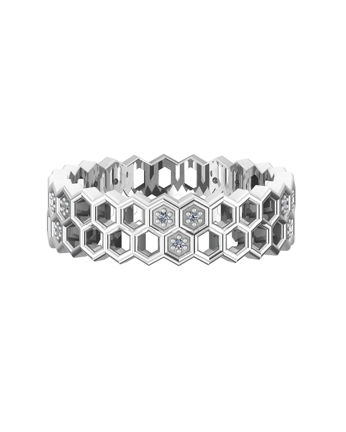 Honey Comb Ring-Veyaa