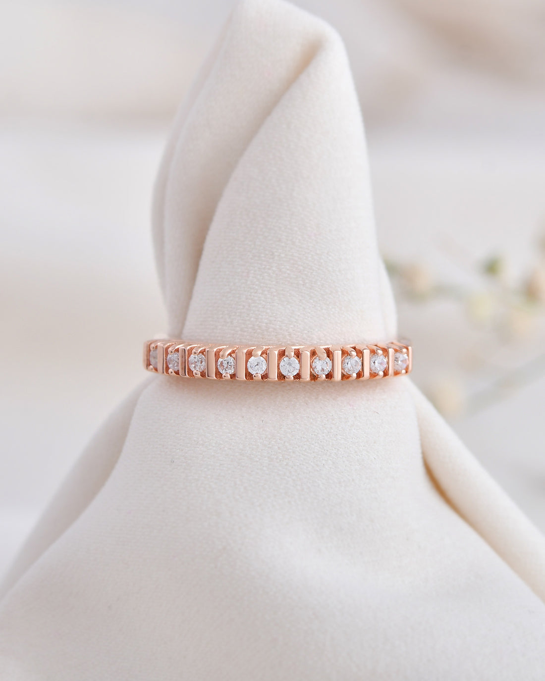 Lace 0.15 Carat Diamond Ring-Veyaa