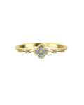 Marigold 0.15 Carat Diamond Ring-Veyaa