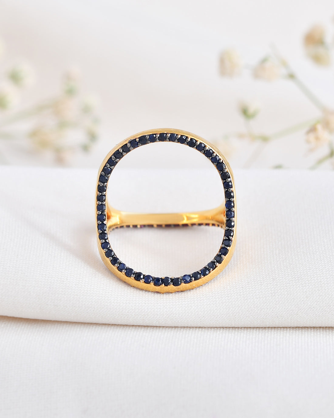 Evolve Natural Ruby and Sapphire Ring-Veyaa