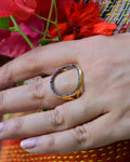 Evolve Natural Ruby and Sapphire Ring-Veyaa
