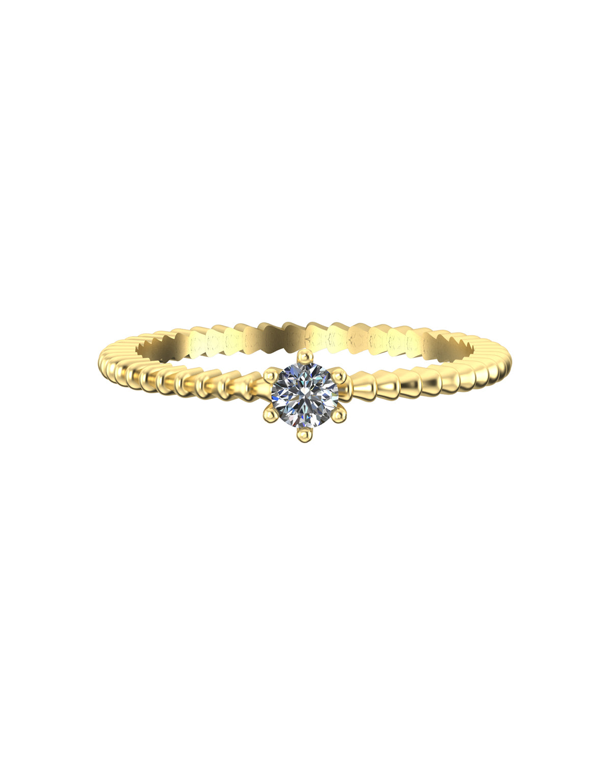 Orbit 0.15 Carat Diamond Ring-Veyaa