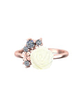 Rosebud 0.20 Carat Diamond Ring-Veyaa
