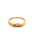 Roller 0.12 Carat Diamond Ring-Veyaa