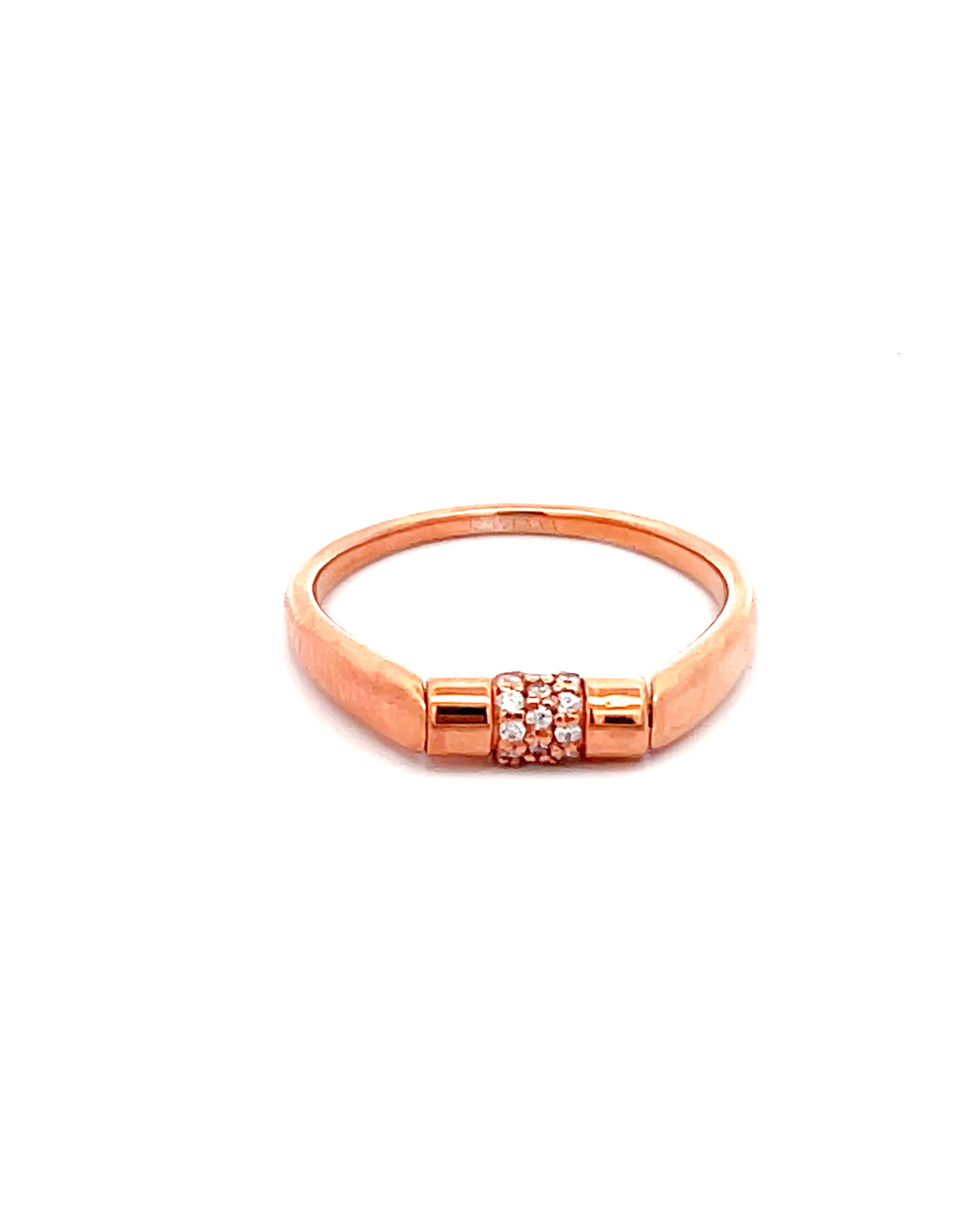 Roller 0.12 Carat Diamond Ring-Veyaa