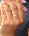 Zuri 0.38 Carat Diamond Ring-Veyaa