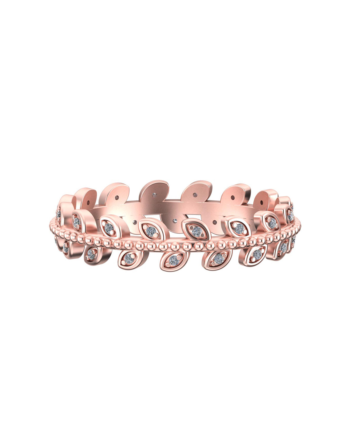 Fern Diamond Ring-Veyaa