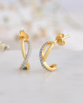 Eterna 0.11 Carat Diamond Earrings-Veyaa