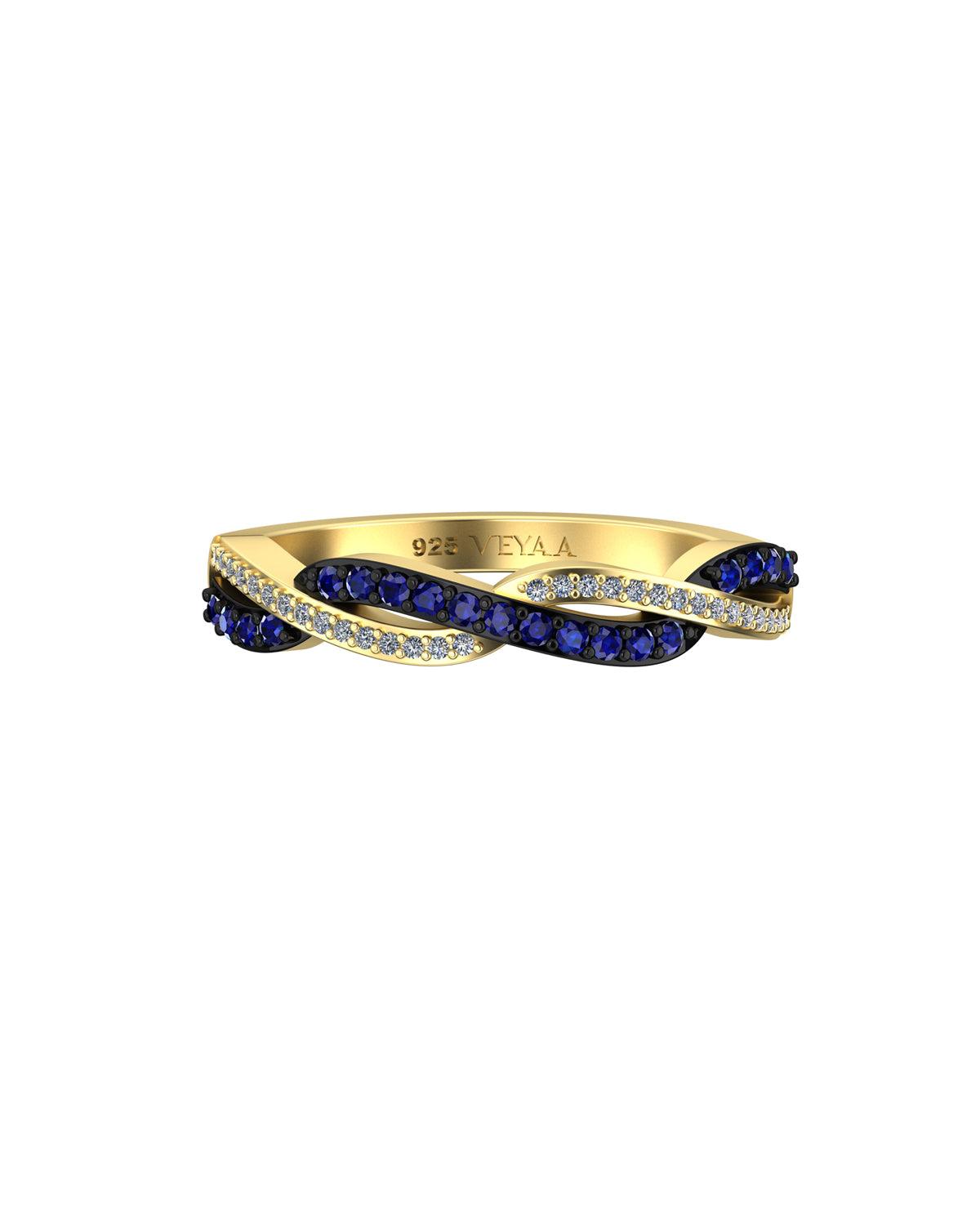 Soulmate Natural Sapphire Ring-Veyaa