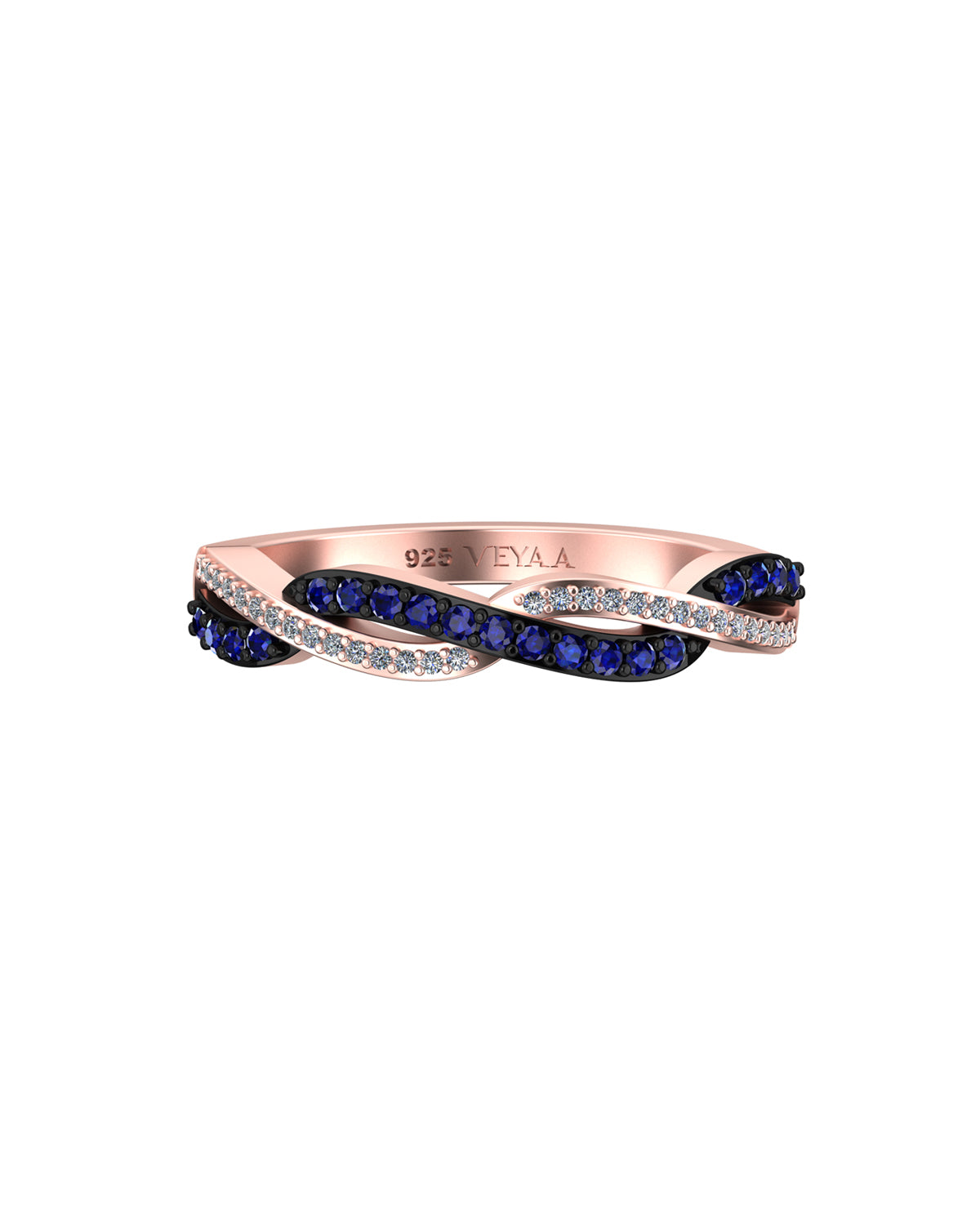Soulmate Natural Sapphire Ring-Veyaa