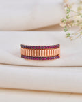 3 IN 1 Diamond and Natural Ruby Band-Veyaa