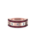 3 IN 1 Diamond and Natural Ruby Band-Veyaa