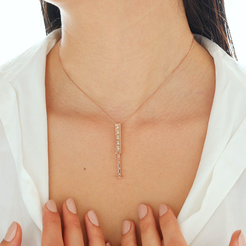 Hidden Name Necklace-Veyaa