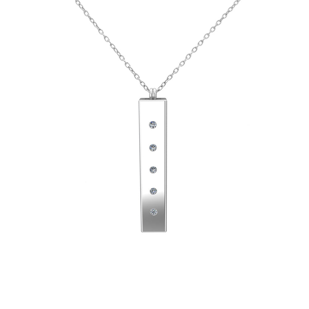 Hidden Name Necklace-Veyaa