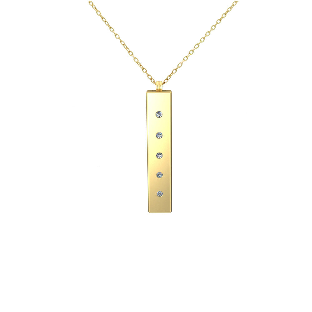 Hidden Name Necklace-Veyaa