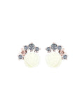 Bloom 0.45 Carat Diamond Earrings-Veyaa