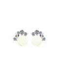 Bloom 0.45 Carat Diamond Earrings-Veyaa