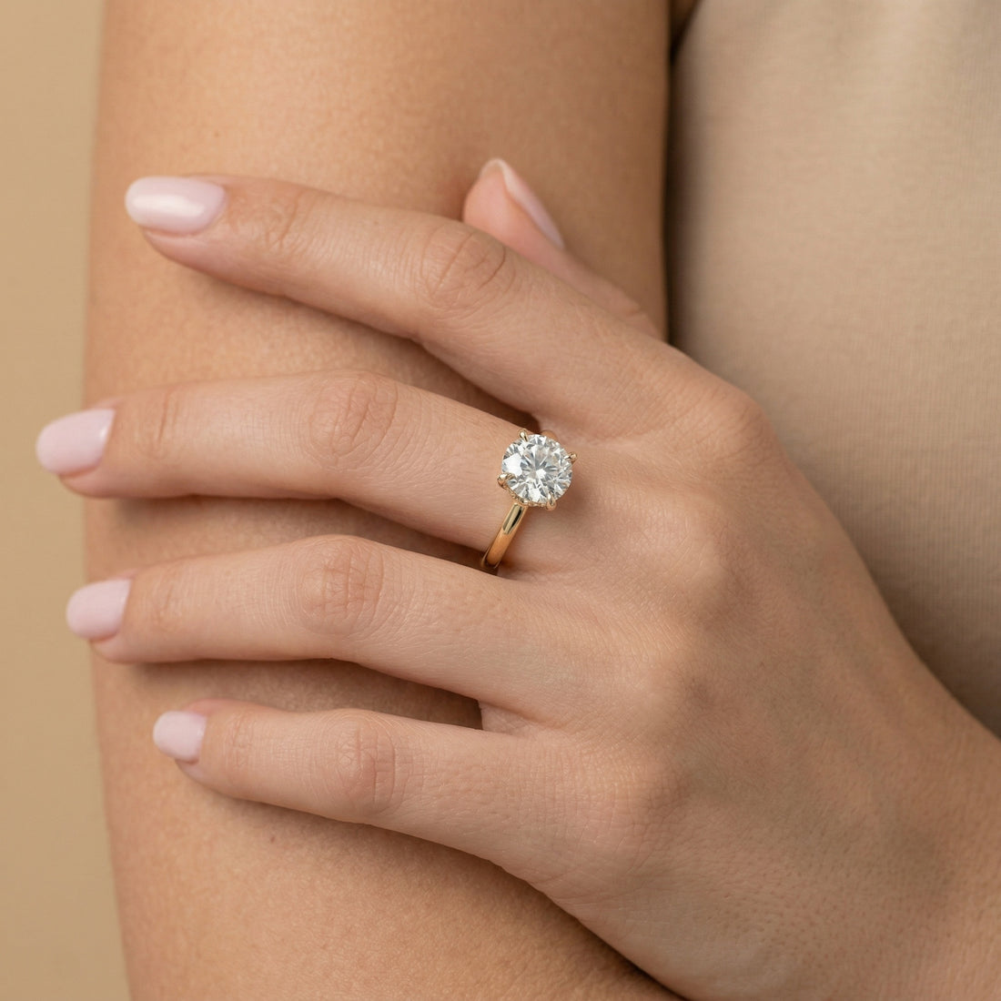 Noor Solitaire Ring (T wt. 1.50 ct)