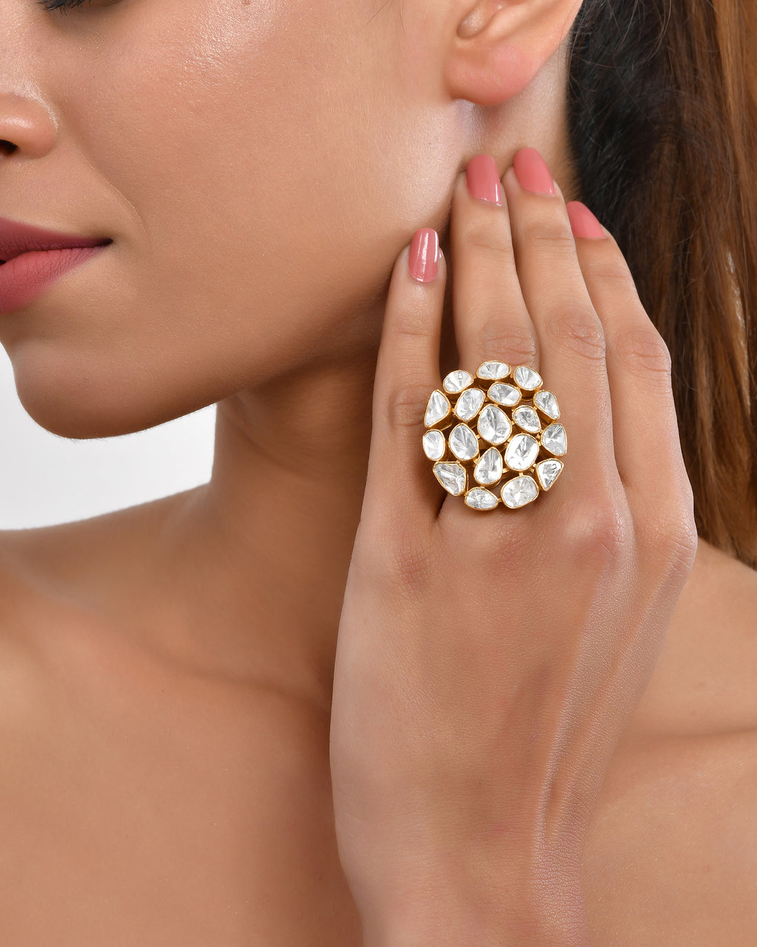 Ira Diamond Polki Ring