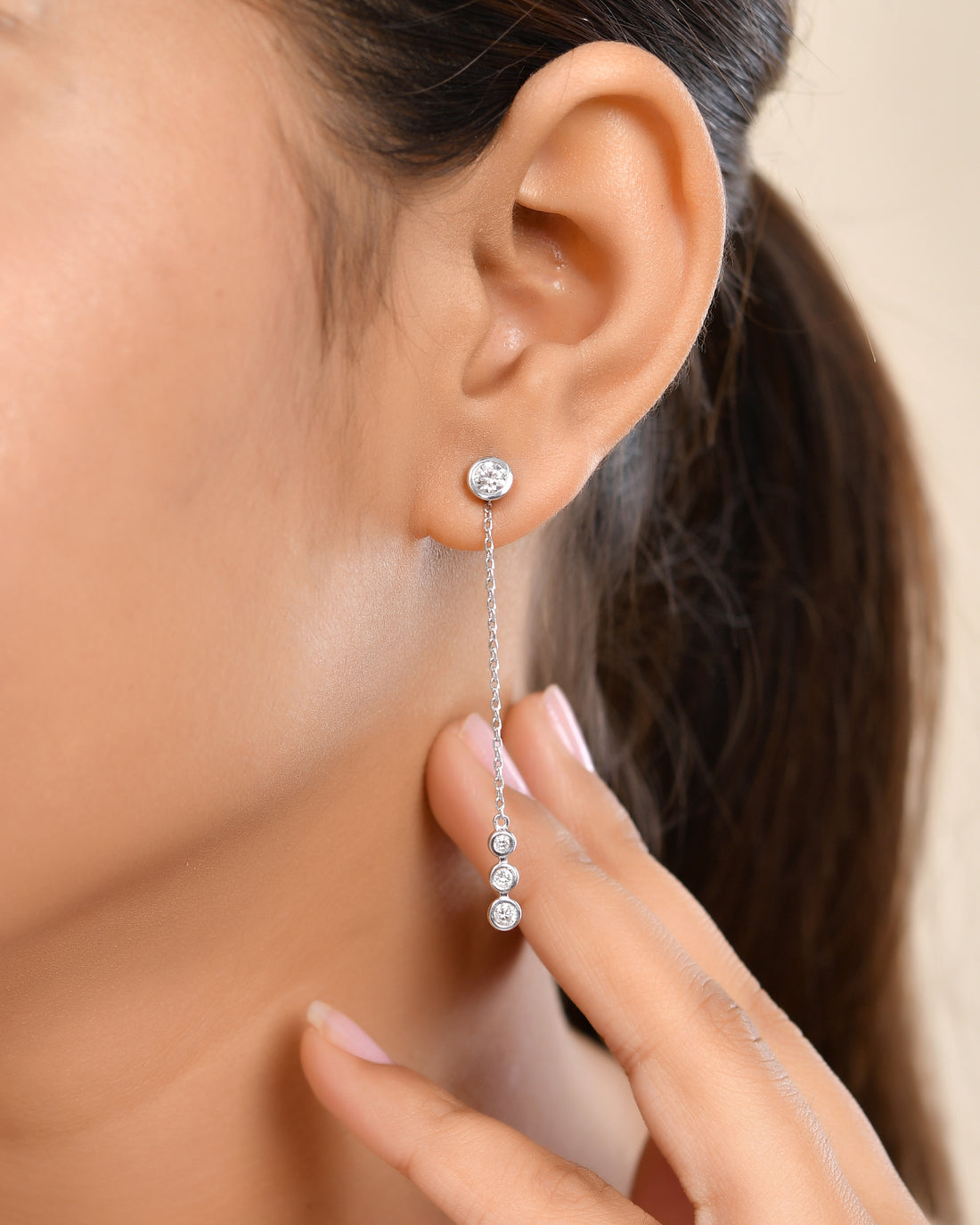 Twilight Diamond Jacket Earings