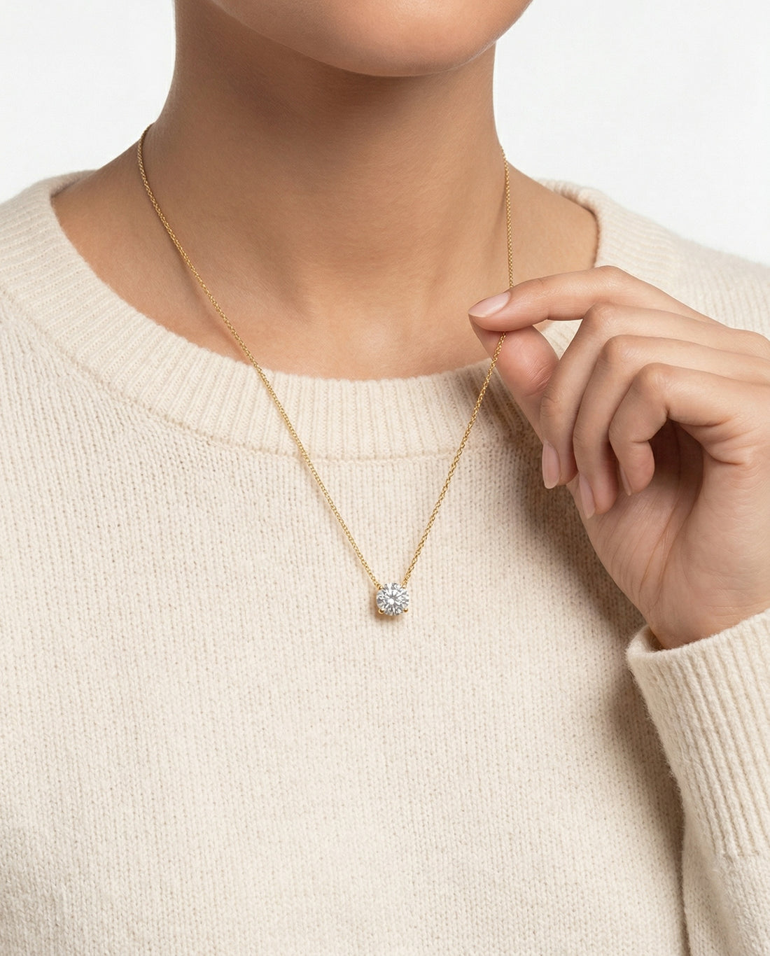 Pure Spark Neckpiece  (T wt. 2.00 ct)