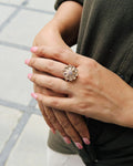Spin 0.10 Carat Diamond Shine Ring-Veyaa