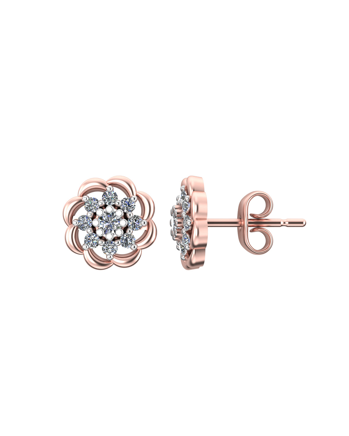 Soul 0.24 Carat Diamond Earrings-Veyaa