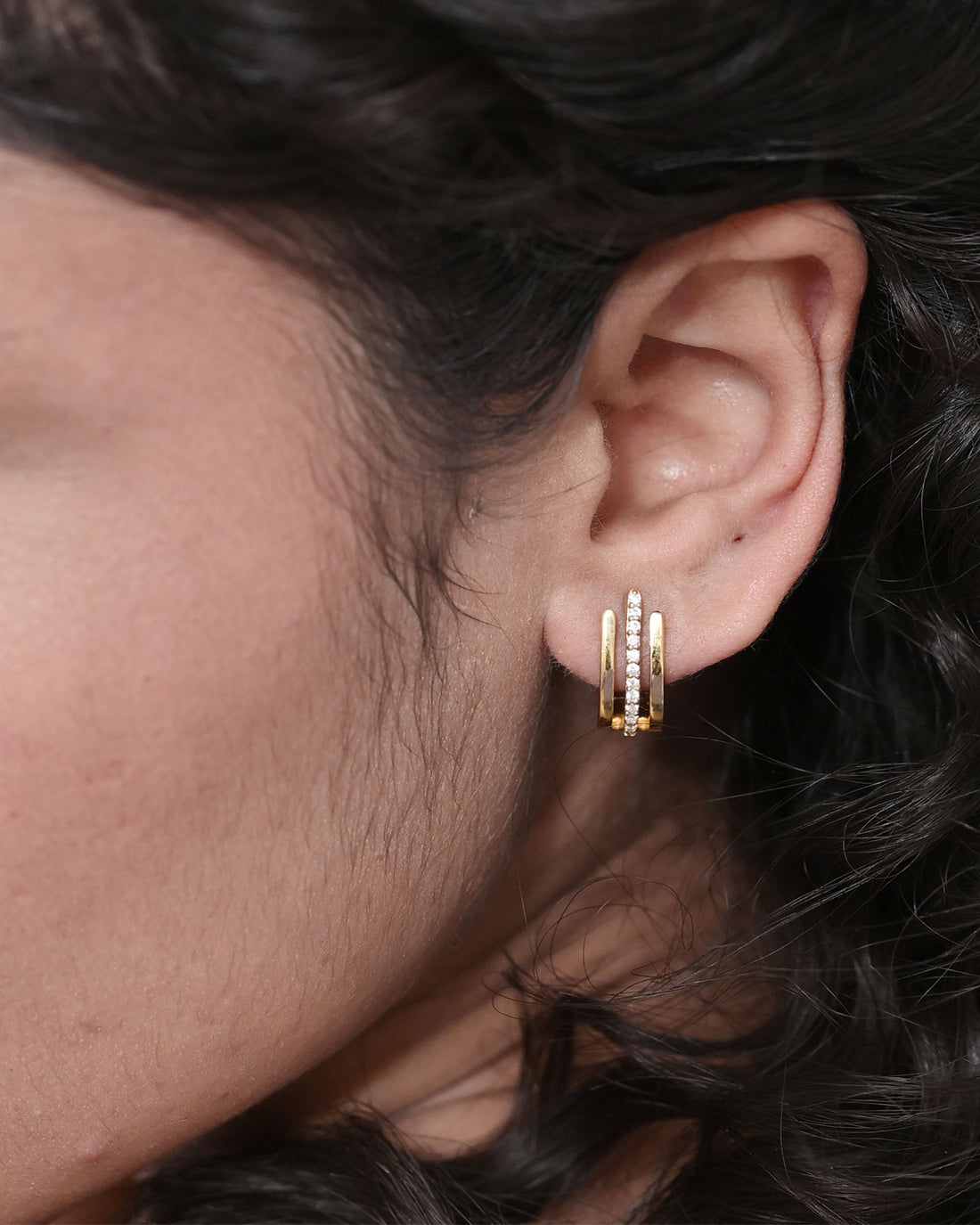 Floe 0.29 Carat Diamond Earrings-Veyaa