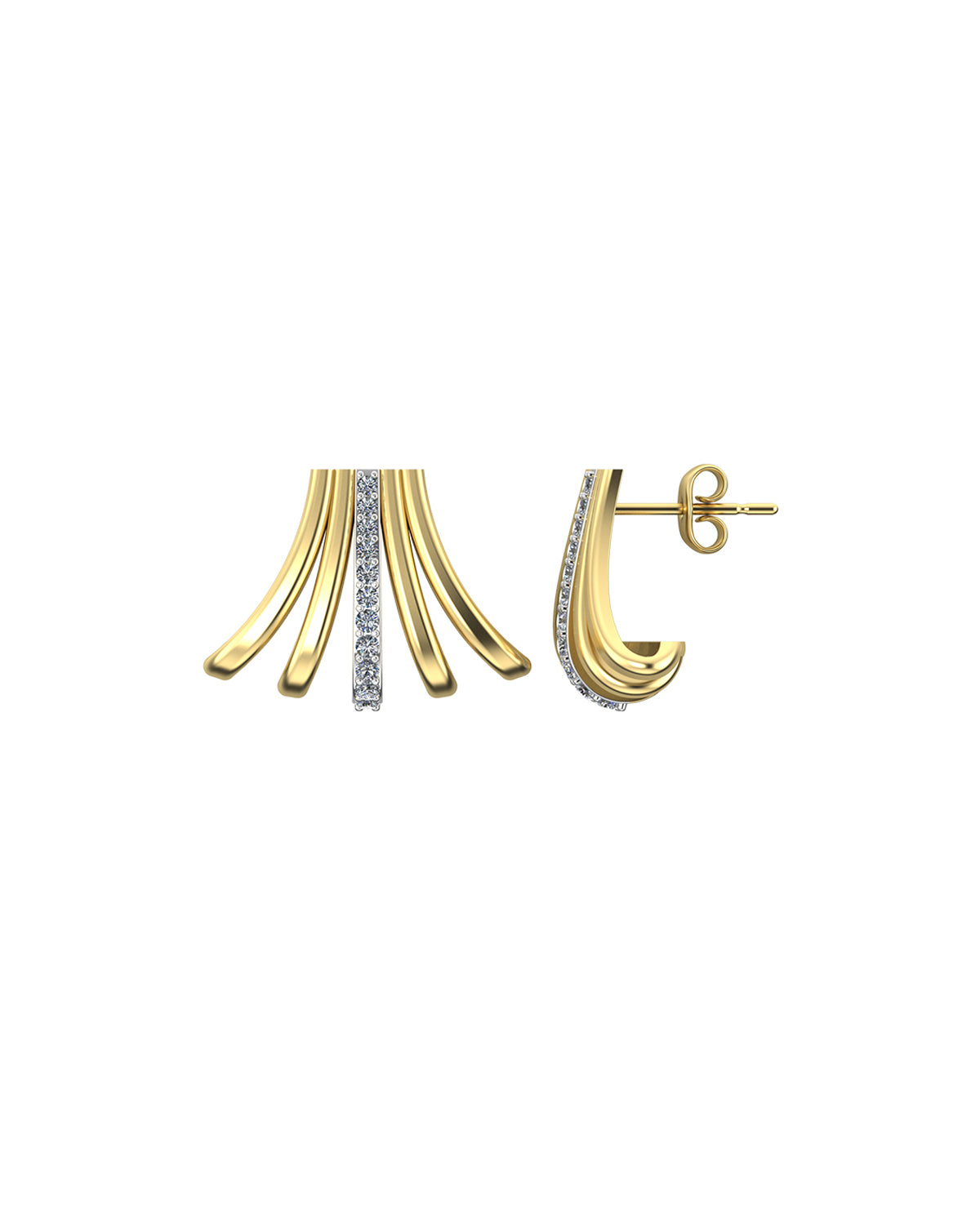 Muse 0.30 Carat Diamond Earrings-Veyaa