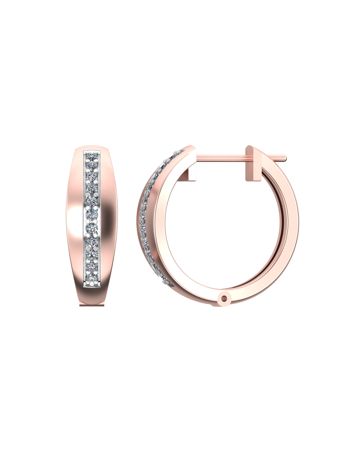 Iconic 0.28 Carat Diamond Earrings-Veyaa