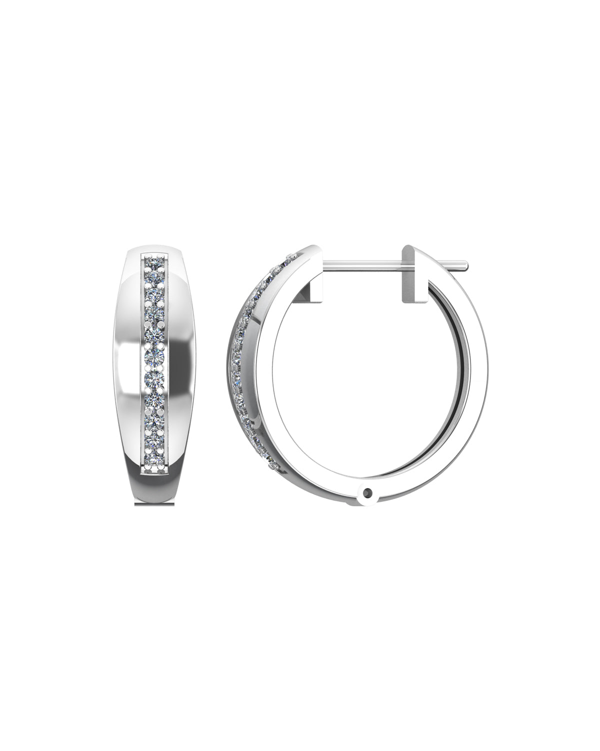 Iconic 0.28 Carat Diamond Earrings-Veyaa