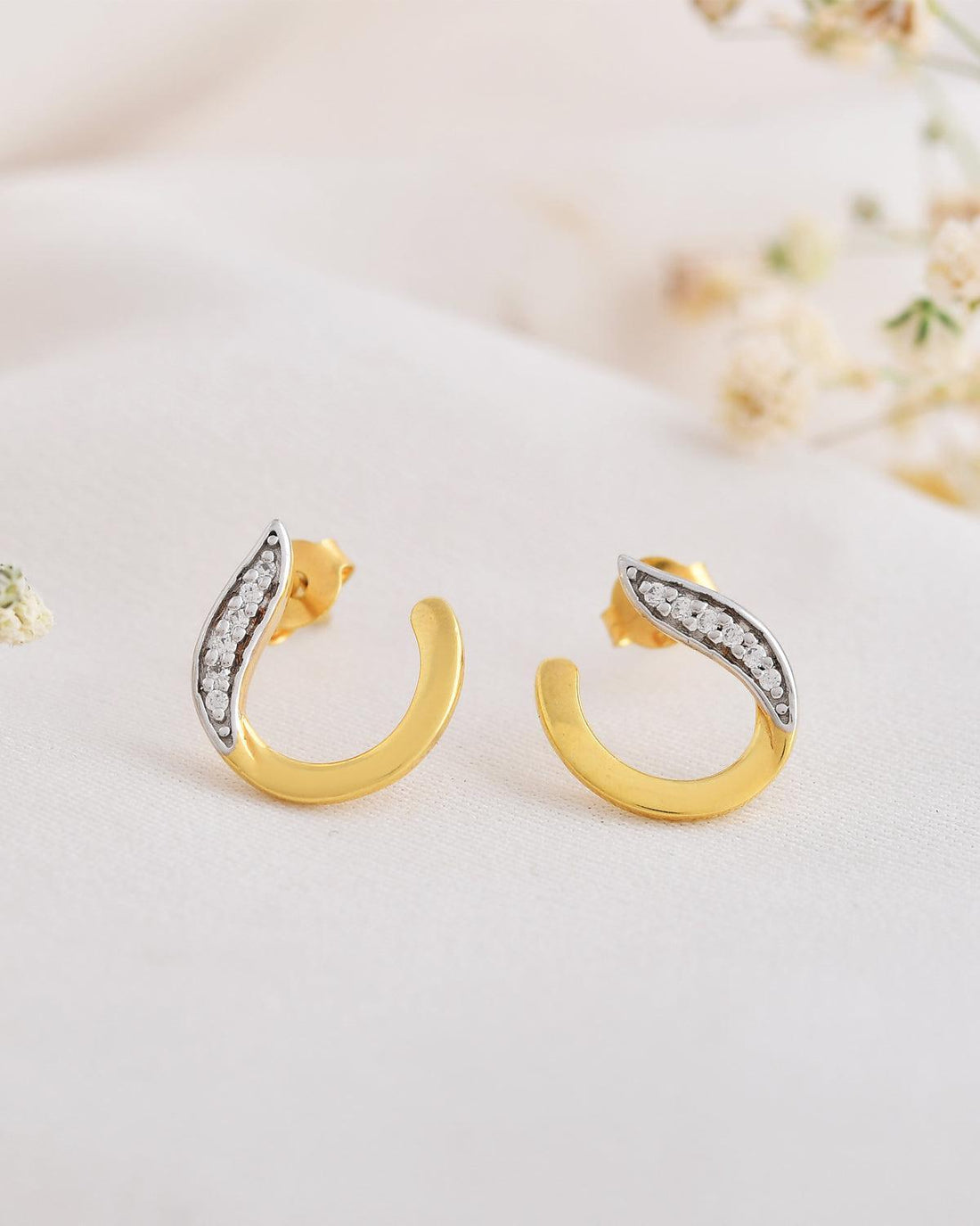 Oro Earrings-Veyaa